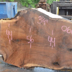 Goby Walnut Products Oregon Black Walnut Slab 060520-06 Green Slabs
