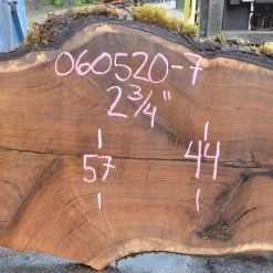 Goby Walnut Products Oregon Black Walnut Slab 060520-07 Green Slabs