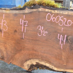 Goby Walnut Products Green Slabs Oregon Black Walnut Slab 060520-08