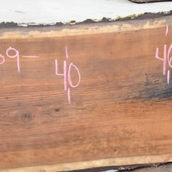 Goby Walnut Products Green Slabs Oregon Black Walnut Slab 060520-08