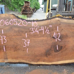 Goby Walnut Products Oregon Black Walnut Slab 060520-10
