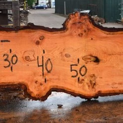 Goby Walnut Green Slabs Oregon Fir Slab 060716-06