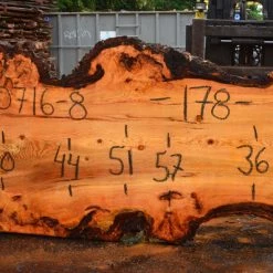 Goby Walnut Oregon Fir Slab 060716-08 Green Slabs
