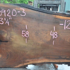 Goby Walnut Products Green Slabs Oregon Black Walnut Slab 060920-03