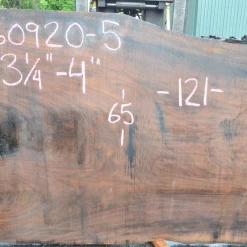 Goby Walnut Products Oregon Black Walnut Slab 060920-05