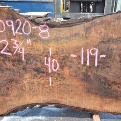 Goby Walnut Products Oregon Black Walnut Slab 060920-08