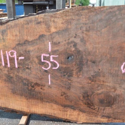 Goby Walnut Products Oregon Black Walnut Slab 060920-08
