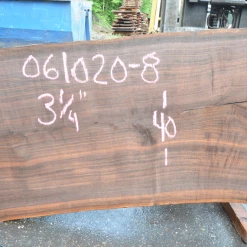 Goby Walnut Products Oregon Black Walnut Slab 061020-08 Green Slabs