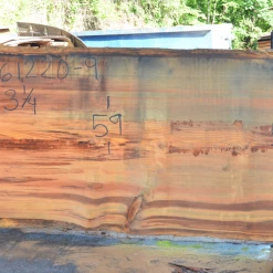 Goby Walnut Products Oregon Fir Slab 061220-09 Green Slabs