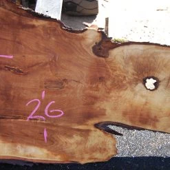 Goby Walnut Big Leaf Maple Slab 061412-01