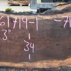 Goby Walnut Products Green Slabs 061719-01 Oregon Black Walnut Slab