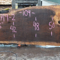 Goby Walnut Products 061719-02 Oregon Black Walnut Slab