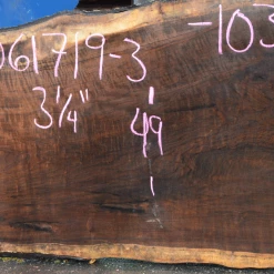 Goby Walnut Products 061719-03 Oregon Black Walnut Slab