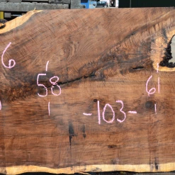 Goby Walnut Products 061719-06 Oregon Black Walnut Slab Green Slabs