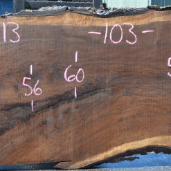 Goby Walnut Products Green Slabs 061719-13 Oregon Black Walnut Slab