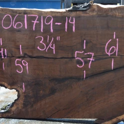 Goby Walnut Products 061719-14 Oregon Black Walnut Slab