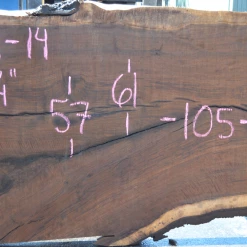 Goby Walnut Products 061719-14 Oregon Black Walnut Slab