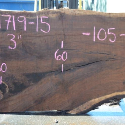 Goby Walnut Products Green Slabs 061719-15 Oregon Black Walnut Slab