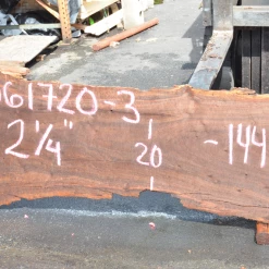 Goby Walnut Products Oregon Black Walnut Slab 061720-03