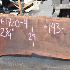 Goby Walnut Products Oregon Black Walnut Slab 061720-04