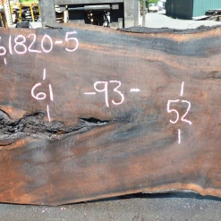 Goby Walnut Green Slabs Oregon Black Walnut 061820-04