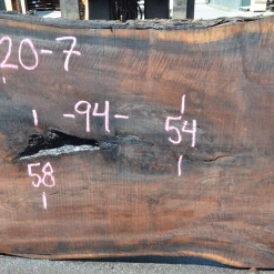 Goby Walnut Green Slabs Oregon Black Walnut 061820-07