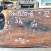 Goby Walnut Green Slabs Oregon Black Walnut 061820-08