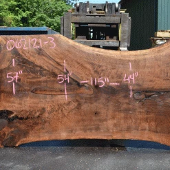 Goby Walnut Products Green Slabs Oregon Black Walnut Slab 062121-03