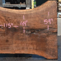 Goby Walnut Products Green Slabs Oregon Black Walnut Slab 062121-03