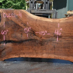 Goby Walnut Products Green Slabs Oregon Black Walnut Slab 062121-04