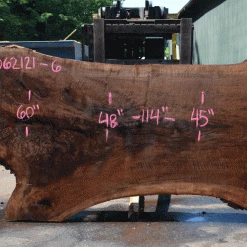 Goby Walnut Products Oregon Black Walnut Slab 062121-06