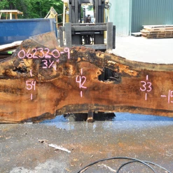Goby Walnut Green Slabs Oregon White Oak 062320-09