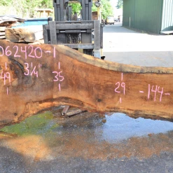 Goby Walnut Green Slabs Oregon White Oak 062420-01
