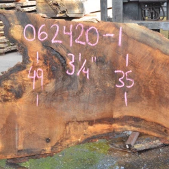 Goby Walnut Green Slabs Oregon White Oak 062420-01