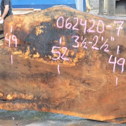 Goby Walnut Green Slabs Oregon White Oak 062420-07