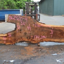 Goby Walnut Oregon White Oak 062920-04 Green Slabs