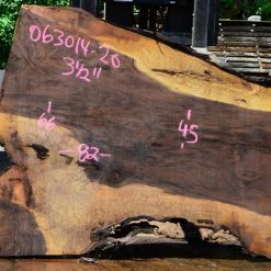 Goby Walnut Oregon Black Walnut Slab 063014-20 Green Slabs