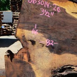 Goby Walnut Oregon Black Walnut Slab 063014-20 Green Slabs