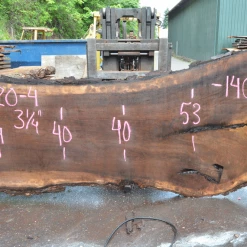 Goby Walnut Oregon Black Walnut Slab 070120-04 Green Slabs
