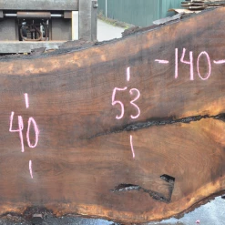 Goby Walnut Oregon Black Walnut Slab 070120-04 Green Slabs