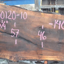 Goby Walnut Oregon Black Walnut Slab 070120-10