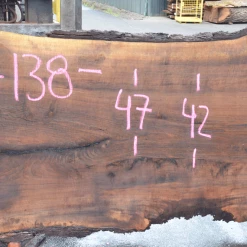 Goby Walnut Green Slabs Oregon Black Walnut Slab 070120-11