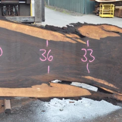 Goby Walnut Oregon Black Walnut Slab 070220-01 Green Slabs