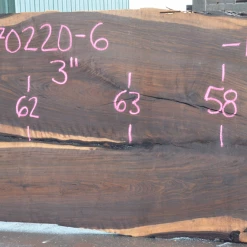 Goby Walnut Oregon Black Walnut Slab 070220-06