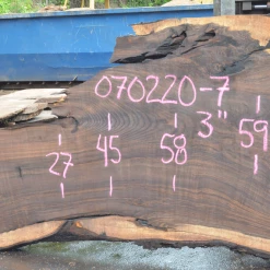 Goby Walnut Green Slabs Oregon Black Walnut Slab 070220-07