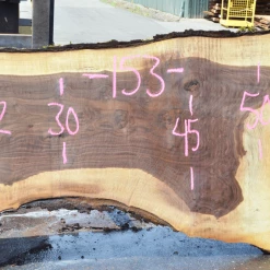 Goby Walnut Green Slabs Oregon Black Walnut Slab 070820-02