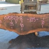 Goby Walnut Oregon Black Walnut Slab 070820-08 Green Slabs