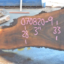 Goby Walnut Green Slabs Oregon Black Walnut Slab 070820-09