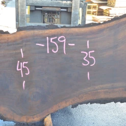 Goby Walnut Green Slabs Oregon Black Walnut Slab 070820-09