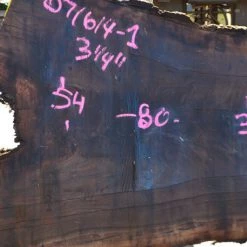 Goby Walnut Oregon Black Walnut Slab 071614-01